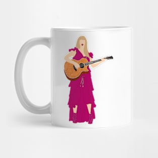 Eras Surprise Song Guitar + Pink Dress Mug